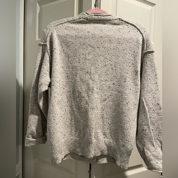 Universal Thread cream and brown speckled cardigan - Picture 2 of 4